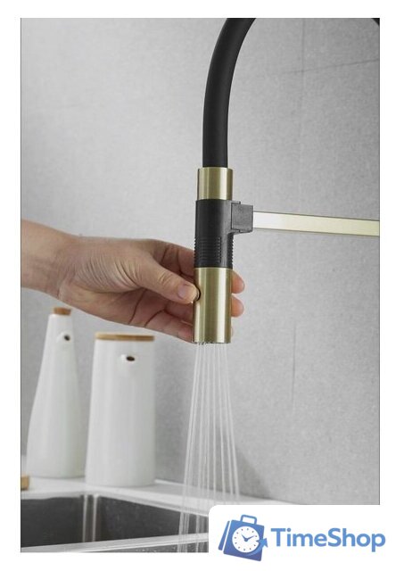 Смеситель Kern K2075 matt gold - Изображение №7 — Интернет-магазин Time-Shop