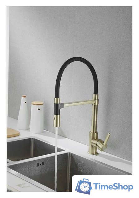 Смеситель Kern K2075 matt gold - Изображение №3 — Интернет-магазин Time-Shop