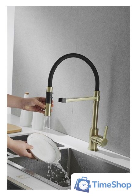 Смеситель Kern K2075 matt gold - Изображение №5 — Интернет-магазин Time-Shop