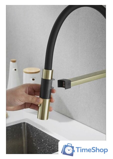 Смеситель Kern K2075 matt gold - Изображение №8 — Интернет-магазин Time-Shop