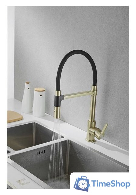 Смеситель Kern K2075 matt gold - Изображение №4 — Интернет-магазин Time-Shop