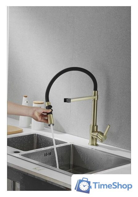 Смеситель Kern K2075 matt gold - Изображение №6 — Интернет-магазин Time-Shop