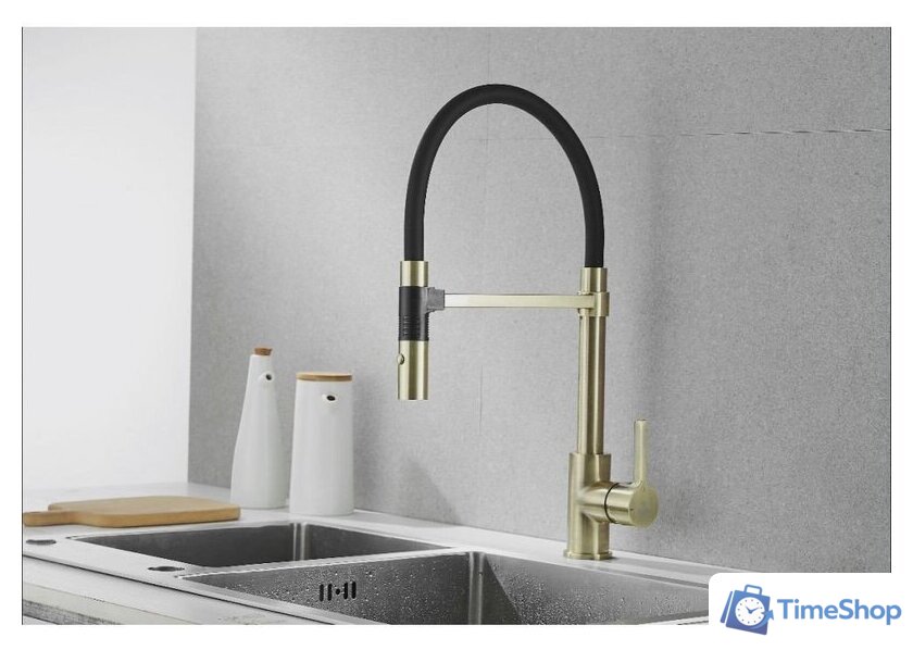 Смеситель Kern K2075 matt gold - Изображение №2 — Интернет-магазин Time-Shop