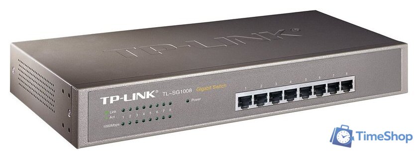 Неуправляемый коммутатор TP-Link TL-SG1008 - Изображение №2 — Интернет-магазин Time-Shop