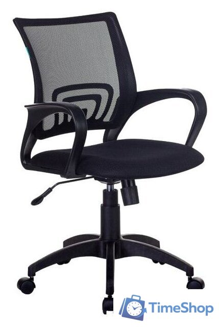 Офисное кресло Бюрократ CH-695N/BLACK (черный) - Изображение №1 — Интернет-магазин Time-Shop