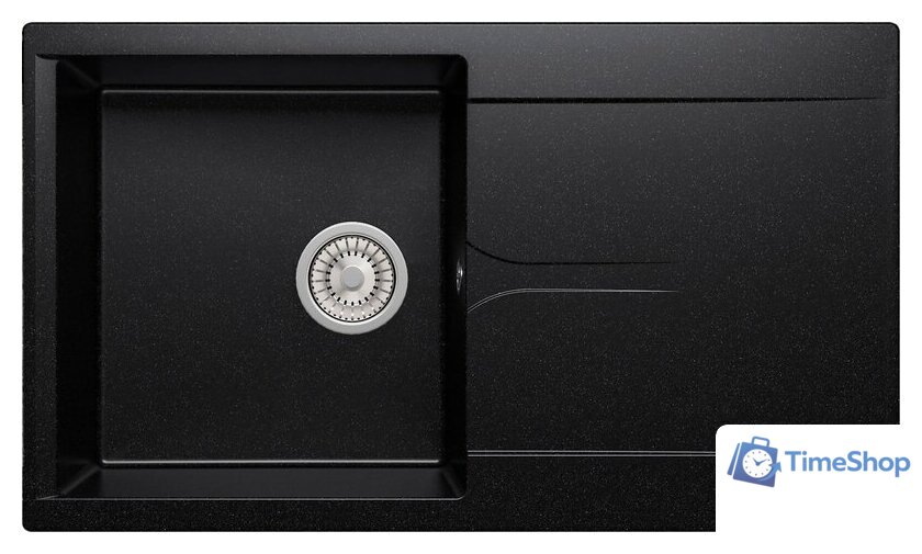 Кухонная мойка Polygran Gals-860 (черный 16) - Изображение №1 — Интернет-магазин Time-Shop