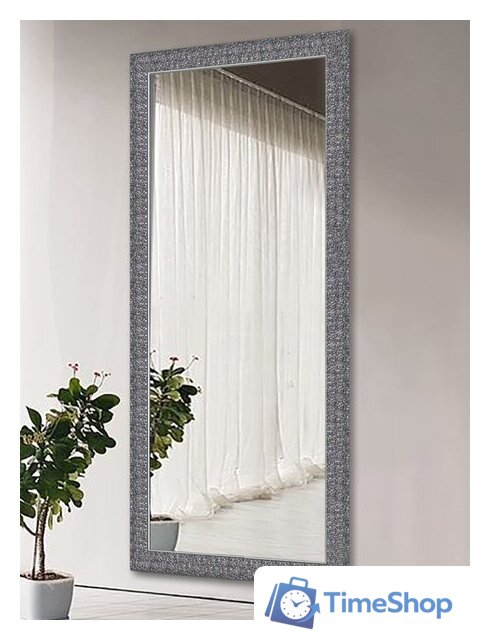 Зеркало Декарт Настенное в раме 8Л2436 (серый перламутр) - Изображение №4 — Интернет-магазин Time-Shop