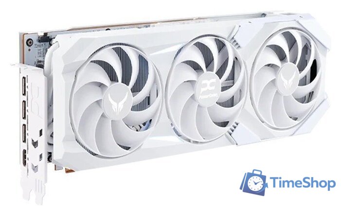 Видеокарта PowerColor Red Devil Spectral White AMD Radeon RX 9070 XT 16GB GDDR6 RX9070XT 16G-E/OC/WHITE - Изображение №1 — Интернет-магазин Time-Shop