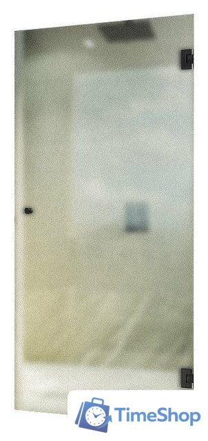 Душевая дверь MaybahGlass 195x70.5 MGD-519-6 (сатин стекло/черный) - Изображение №1 — Интернет-магазин Time-Shop
