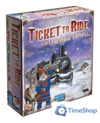 Настольная игра Мир Хобби Ticket To Ride: Северные страны - Изображение №1 — Интернет-магазин Time-Shop