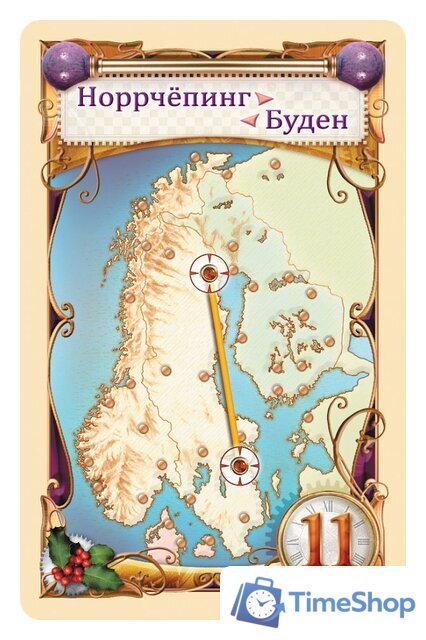 Настольная игра Мир Хобби Ticket To Ride: Северные страны - Изображение №8 — Интернет-магазин Time-Shop