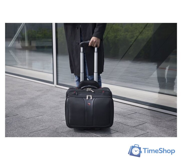 Чемодан Wenger Patriot 600662 41 см (черный) - Изображение №11 — Интернет-магазин Time-Shop