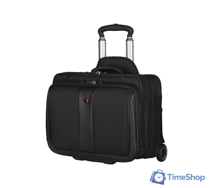 Чемодан Wenger Patriot 600662 41 см (черный) - Изображение №4 — Интернет-магазин Time-Shop