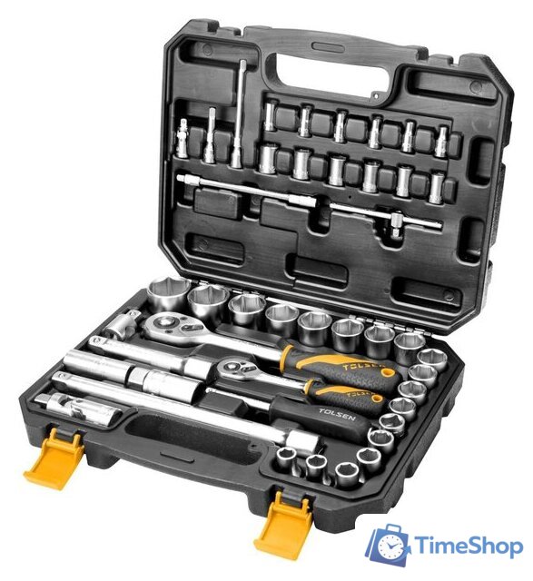 Универсальный набор инструментов Tolsen TT15142 (45 предметов) - Изображение №1 — Интернет-магазин Time-Shop