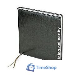 Ежедневник Brunnen Квадро ЛяФонтейн 766 50-90 (черный) - Изображение №1 — Интернет-магазин Time-Shop