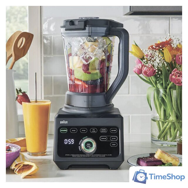 Стационарный блендер Braun TriForce Power JB9040BK - Изображение №5 — Интернет-магазин Time-Shop
