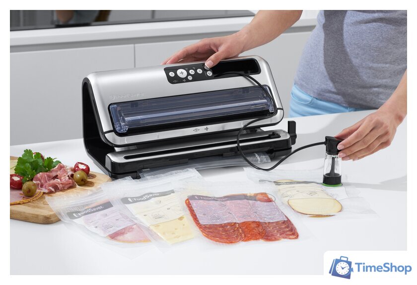 Бескамерный вакуумный упаковщик FoodSaver FFS006X - Изображение №3 — Интернет-магазин Time-Shop