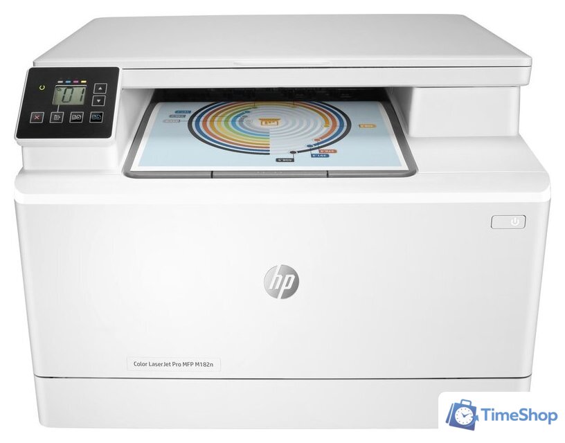 МФУ HP Color LaserJet Pro M182n 7KW54A - Изображение №1 — Интернет-магазин Time-Shop