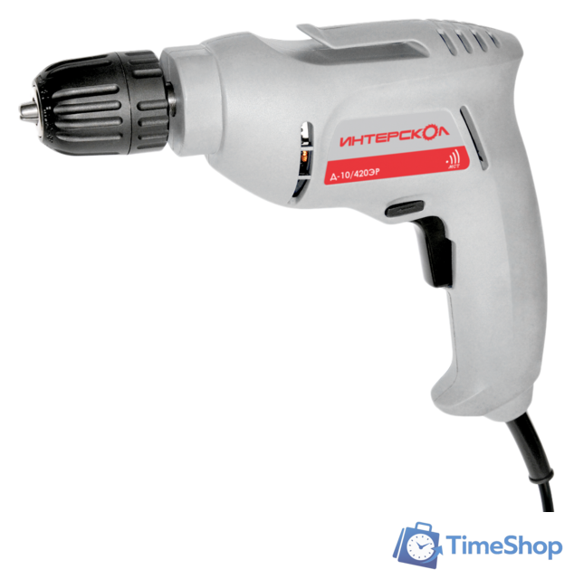 Безударная дрель Интерскол Д-10/420ЭР - Изображение №1 — Интернет-магазин Time-Shop