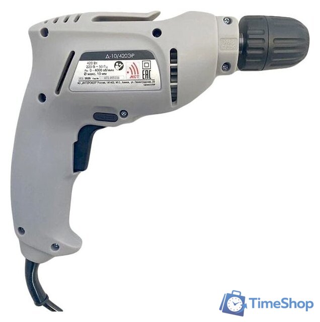 Безударная дрель Интерскол Д-10/420ЭР - Изображение №2 — Интернет-магазин Time-Shop