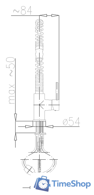 Смеситель Armatura Kuchenne Premium Class 6603-110-00 - Изображение №2 — Интернет-магазин Time-Shop