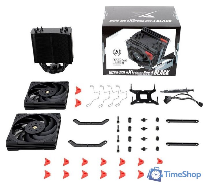 Кулер для процессора Thermalright Ultra120EX REV.4 BLACK - Изображение №2 — Интернет-магазин Time-Shop