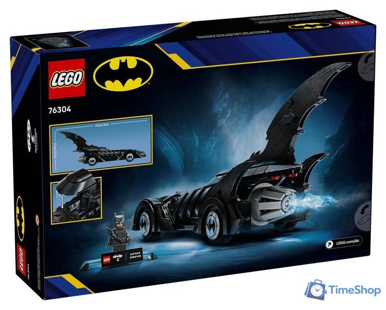 Конструктор LEGO DC 76304 Бэтмен навсегда: Бэтмобиль - Изображение №13 — Интернет-магазин Time-Shop