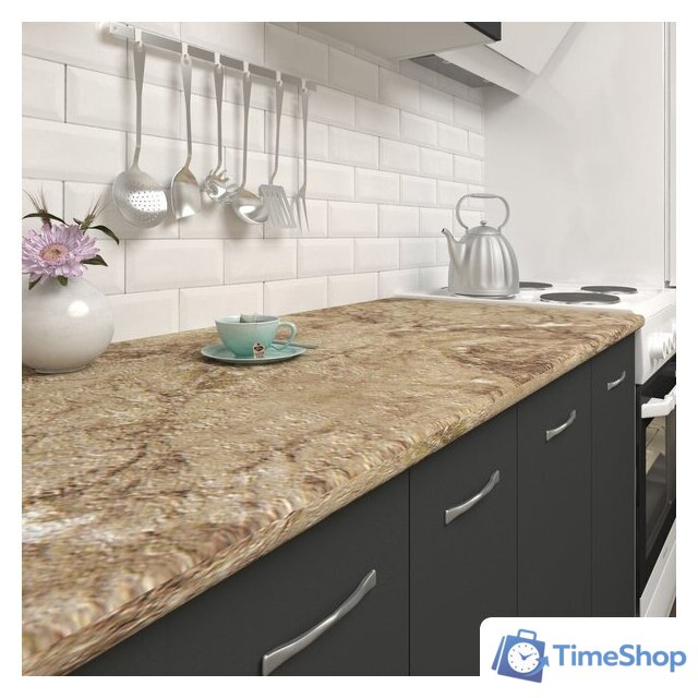 Готовая кухня Mio Tesoro Экстра-лайт 2.2 (антрацит/мадрид) - Изображение №3 — Интернет-магазин Time-Shop