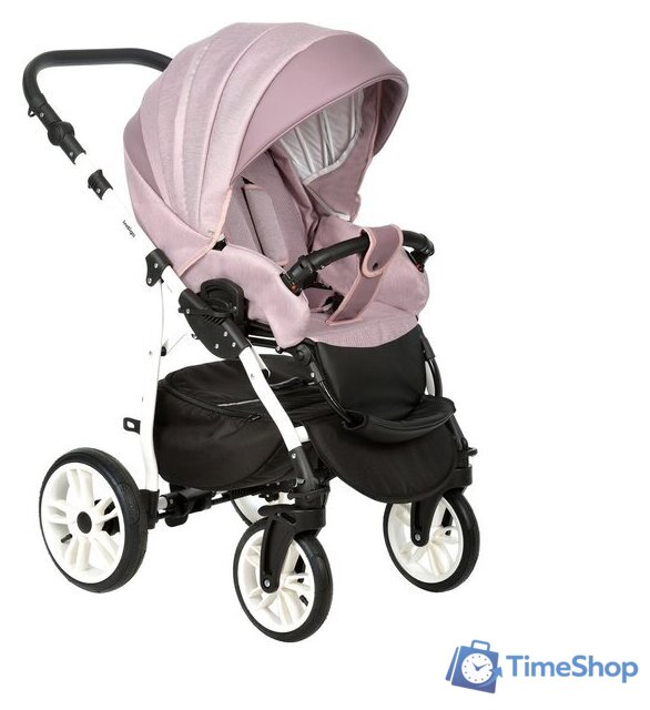 Универсальная коляска Indigo indigo (2 в 1, In 04, темная пудра) - Изображение №3 — Интернет-магазин Time-Shop