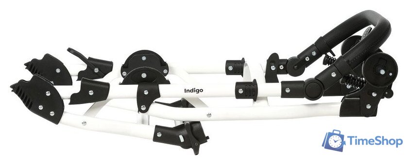 Универсальная коляска Indigo indigo (2 в 1, In 04, темная пудра) - Изображение №6 — Интернет-магазин Time-Shop