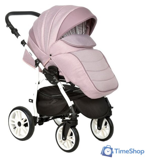 Универсальная коляска Indigo indigo (2 в 1, In 04, темная пудра) - Изображение №4 — Интернет-магазин Time-Shop