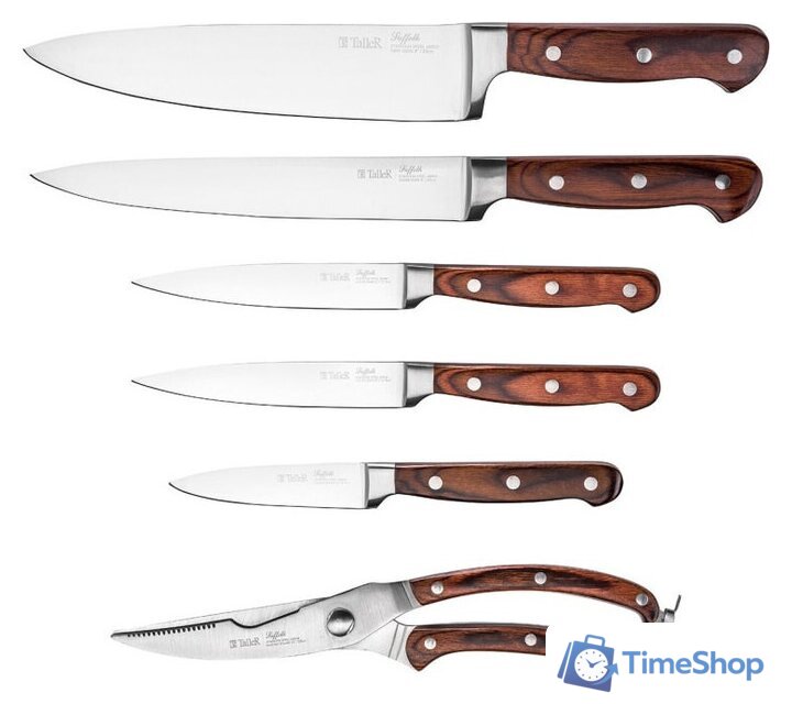 Набор ножей Taller Саффолк TR-2001 - Изображение №2 — Интернет-магазин Time-Shop