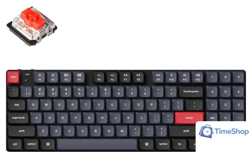Клавиатура Keychron K13 Pro RGB K13P-H1-RU (Gateron Low Profile Red) - Изображение №1 — Интернет-магазин Time-Shop