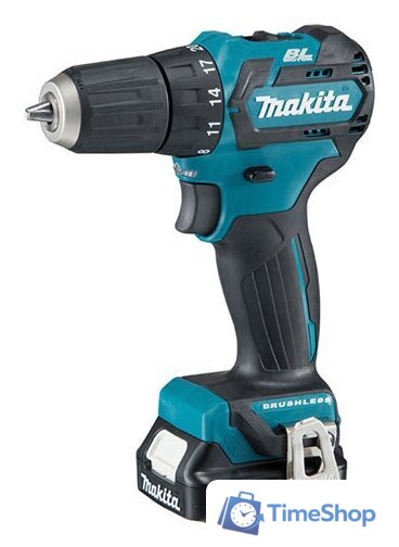 Ударная дрель-шуруповерт Makita HP332DWAE (с 2-мя АКБ, кейс) - Изображение №2 — Интернет-магазин Time-Shop