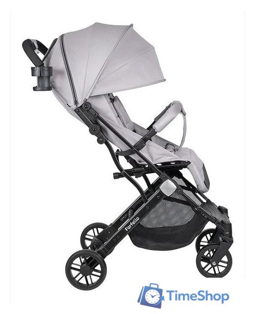 Коляска прогулочная «книга» Farfello Comfy Go Comfort CG-005 (серый) - Изображение №5 — Интернет-магазин Time-Shop