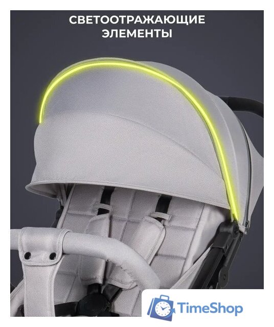 Коляска прогулочная «книга» Farfello Comfy Go Comfort CG-005 (серый) - Изображение №13 — Интернет-магазин Time-Shop