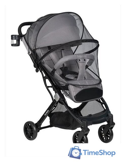 Коляска прогулочная «книга» Farfello Comfy Go Comfort CG-005 (серый) - Изображение №3 — Интернет-магазин Time-Shop