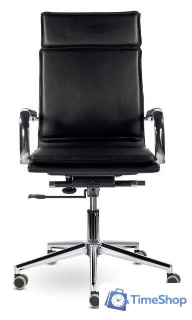 Офисное кресло Brabix Premium Kayman EX-532 (экокожа/хром черный) - Изображение №2 — Интернет-магазин Time-Shop
