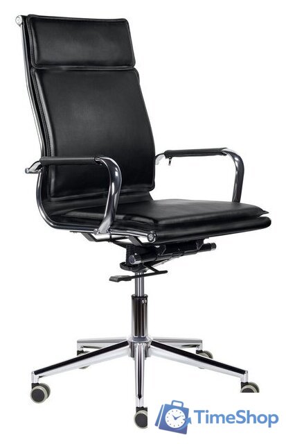 Офисное кресло Brabix Premium Kayman EX-532 (экокожа/хром черный) - Изображение №1 — Интернет-магазин Time-Shop
