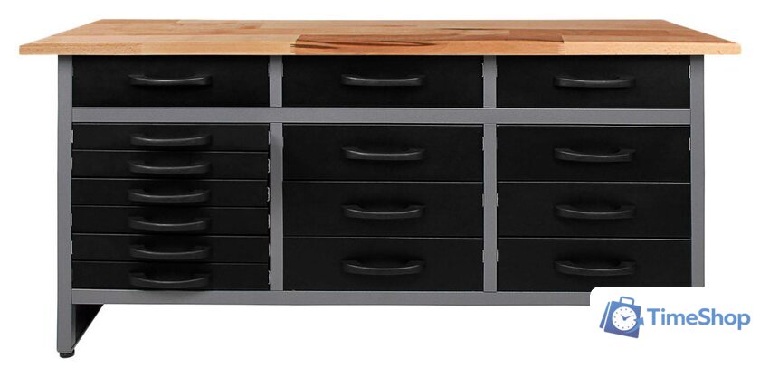 Стол-верстак Baumeister Конни BTC-008A (антрацит) - Изображение №1 — Интернет-магазин Time-Shop