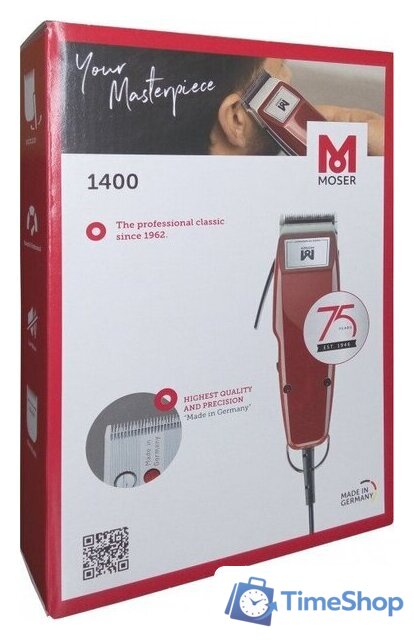 Машинка для стрижки волос Moser 1400-0278 - Изображение №3 — Интернет-магазин Time-Shop