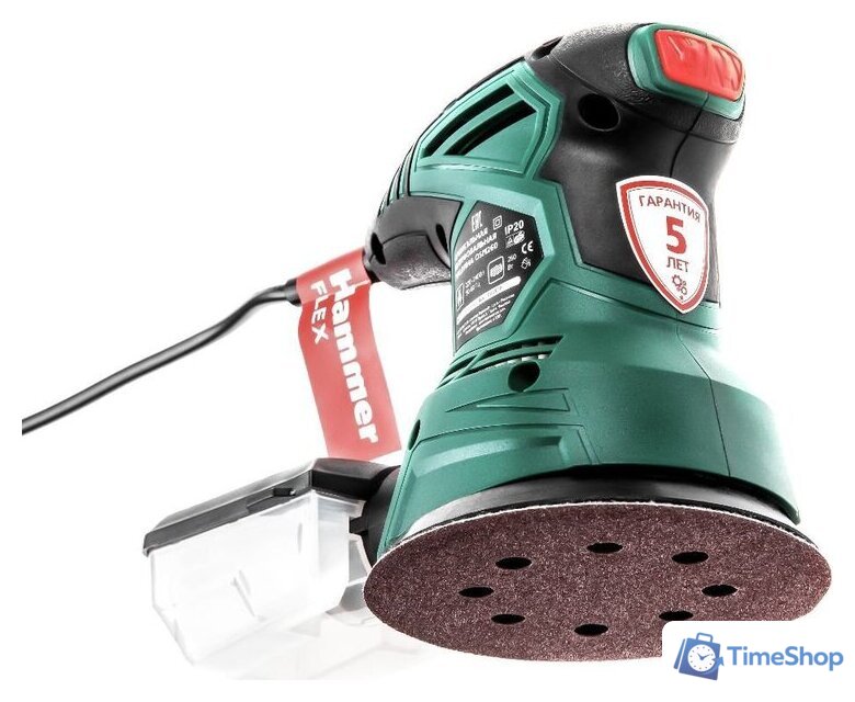 Эксцентриковая шлифмашина Hammer OSM260 - Изображение №4 — Интернет-магазин Time-Shop