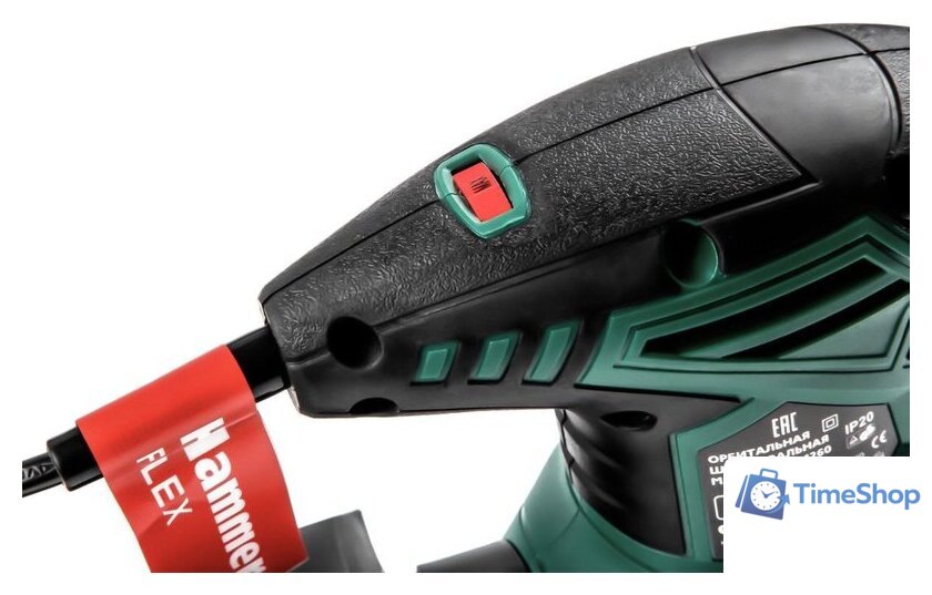 Эксцентриковая шлифмашина Hammer OSM260 - Изображение №6 — Интернет-магазин Time-Shop