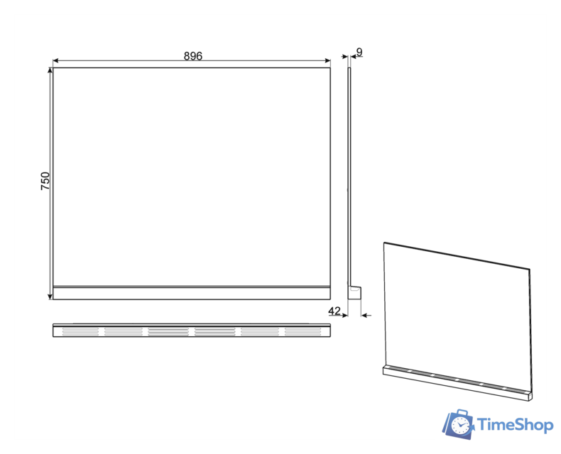 Фартук Smeg KITC9X9-1 - Изображение №3 — Интернет-магазин Time-Shop