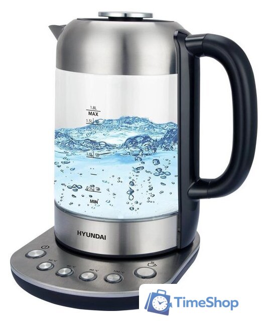 Электрический чайник Hyundai HYK-G8407 - Изображение №1 — Интернет-магазин Time-Shop