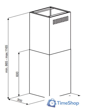 Кухонная вытяжка MAUNFELD Bath Isla 402 (нержавеющая сталь) - Изображение №2 — Интернет-магазин Time-Shop