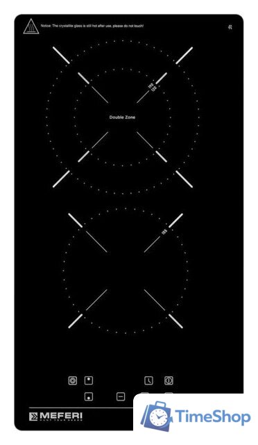 Варочная панель Meferi MEH302BK Power - Изображение №2 — Интернет-магазин Time-Shop