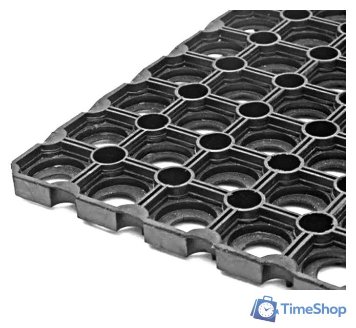 Придверный коврик Sundays Home Ячейка 100x200x1.6см 93682 (черный) - Изображение №6 — Интернет-магазин Time-Shop