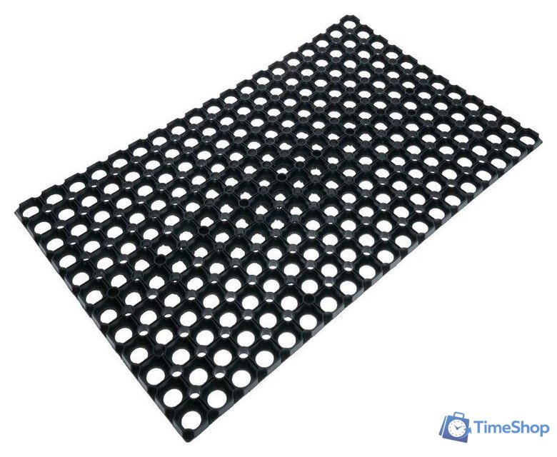 Придверный коврик Sundays Home Ячейка 100x200x1.6см 93682 (черный) - Изображение №2 — Интернет-магазин Time-Shop