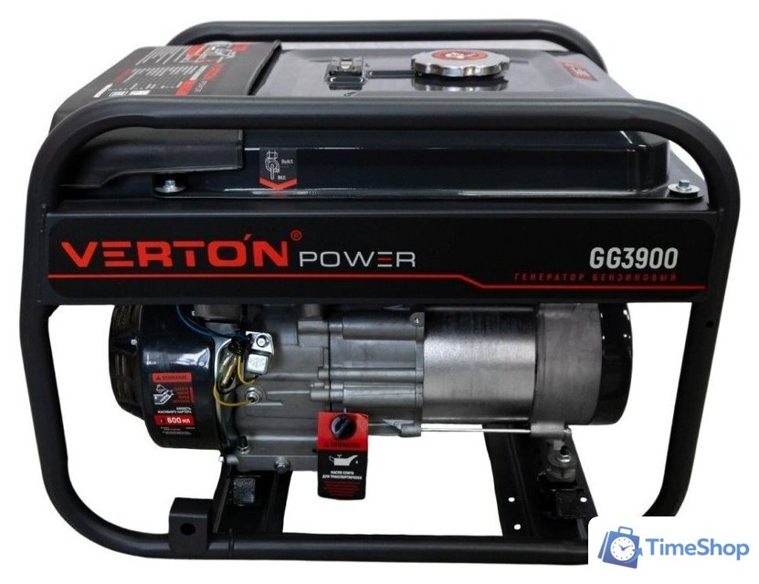 Бензиновый генератор Verton Power GG3900 - Изображение №3 — Интернет-магазин Time-Shop